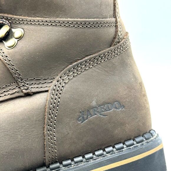 Laredo Chain-Steel Toe Safety Work Boots - Picture 10 of 14